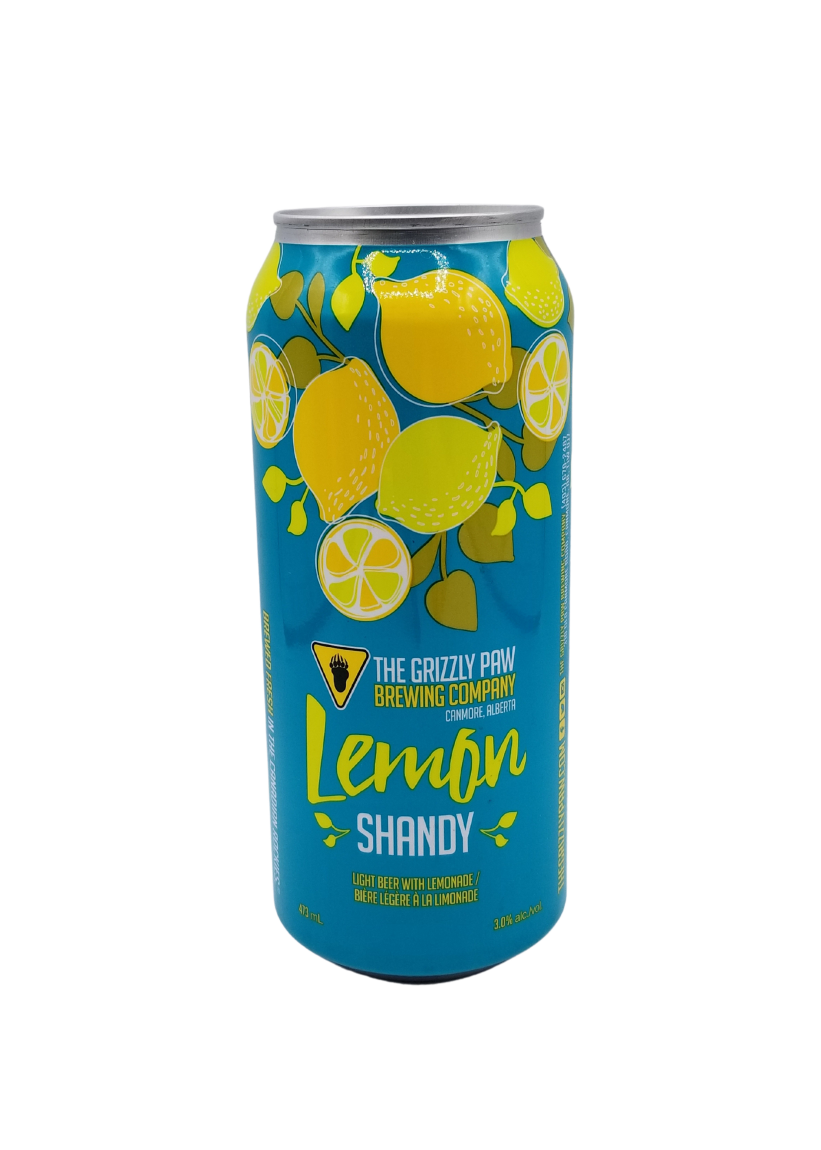 Grizzly Paw Brewing Grizzly Paw Brewing Lemon Shandy 473ml