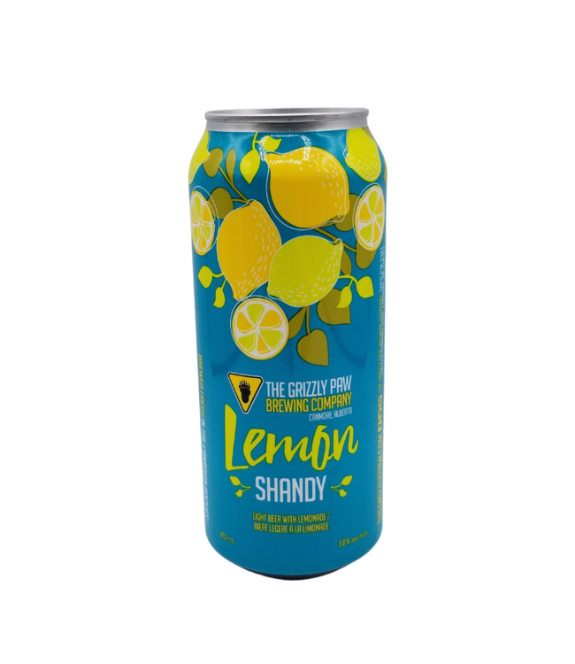 Grizzly Paw Brewing Lemon Shandy 473ml