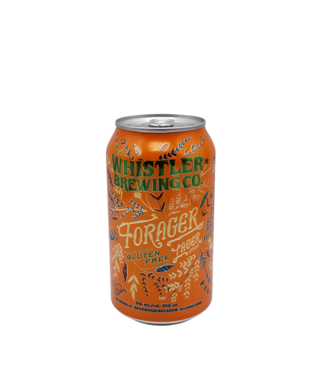Whistler Brewing Forager Gluten Free Lager 355ml