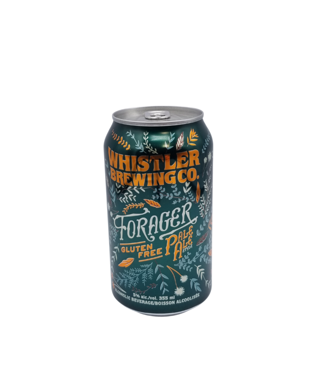 Whistler Brewing Forager Gluten Free Pale Ale 355ml