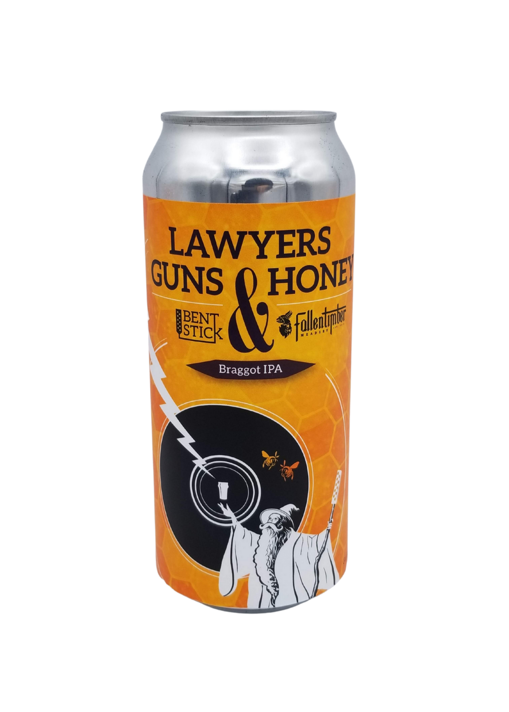 Bent Stick Brewing Bent Stick Brewing Lawyers, Guns & Honey Braggot IPA 473ml