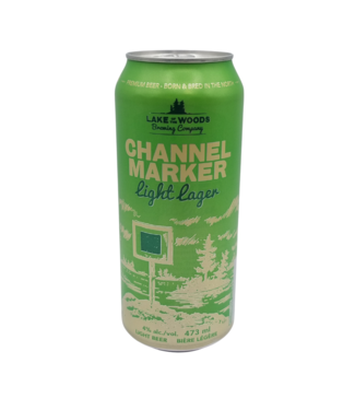 Lake of the Woods Brewing Channel Marker Light Lager 473ml
