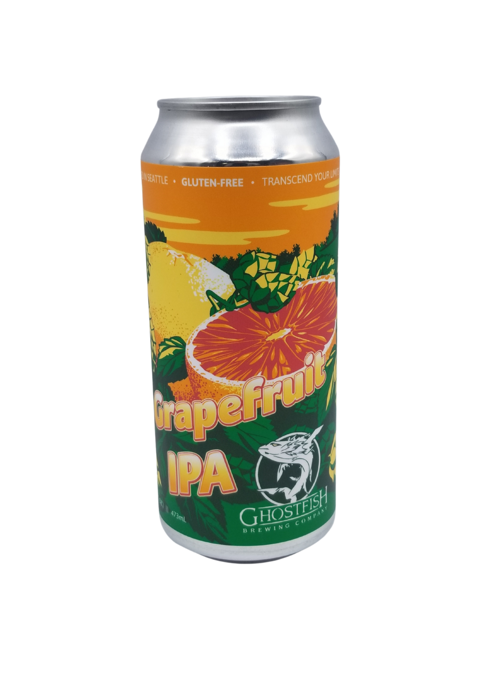 Ghostfish Gluten-Free Brewery Ghostfish Brewing Gluten Free Grapefruit IPA 473ml
