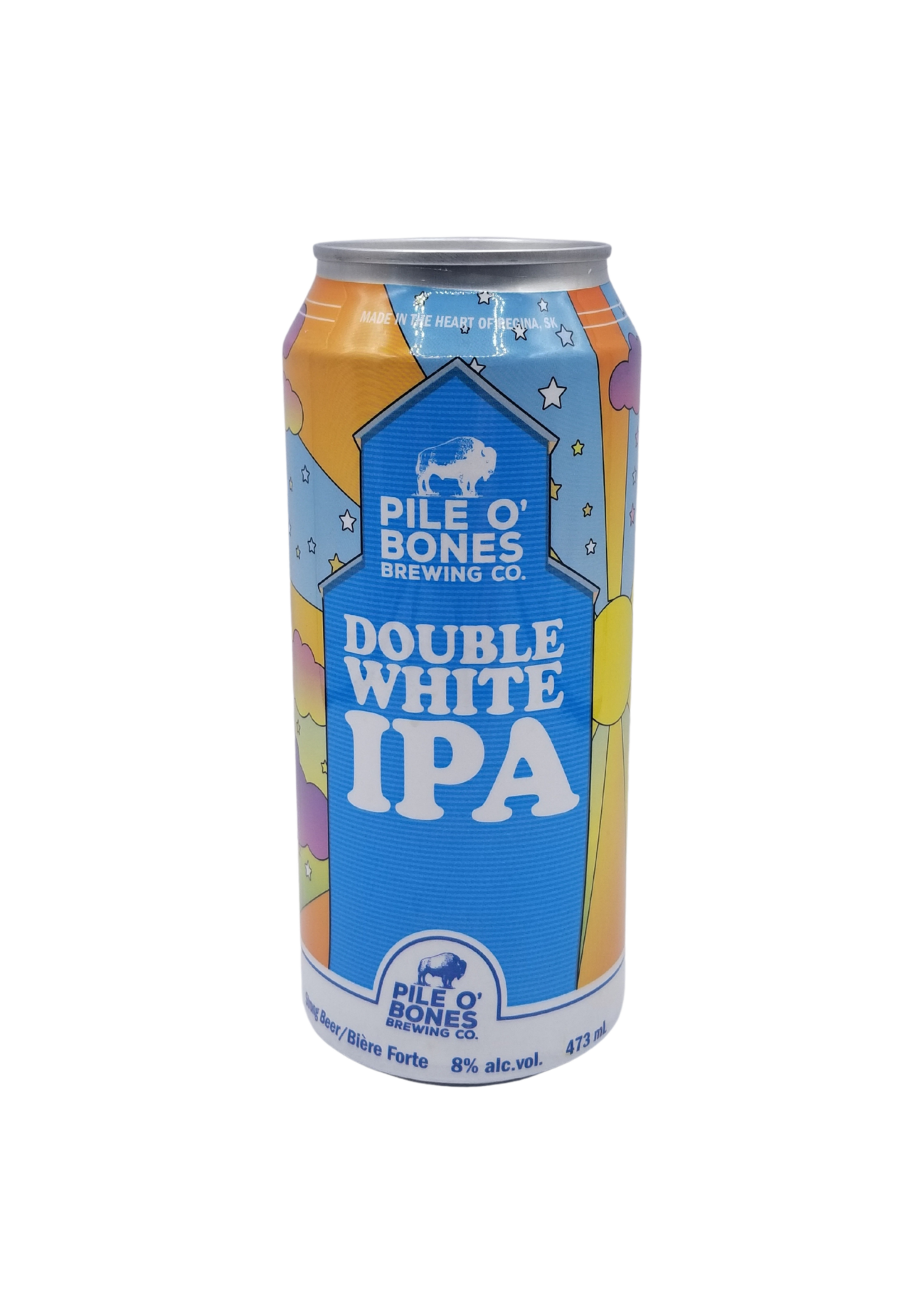 Pile O' Bones Brewing Pile O' Bones Brewing Co. Double White IPA 473ml