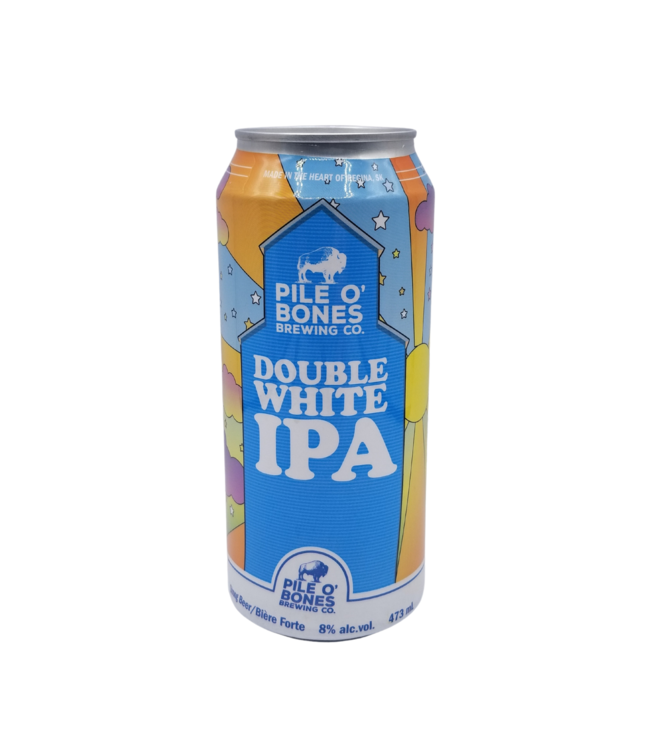 Pile O' Bones Brewing Co. Double White IPA 473ml