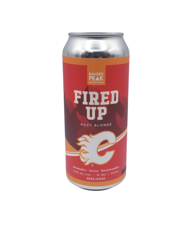 Banded Peak Brewing Fired Up Hazy Blonde Ale 473ml