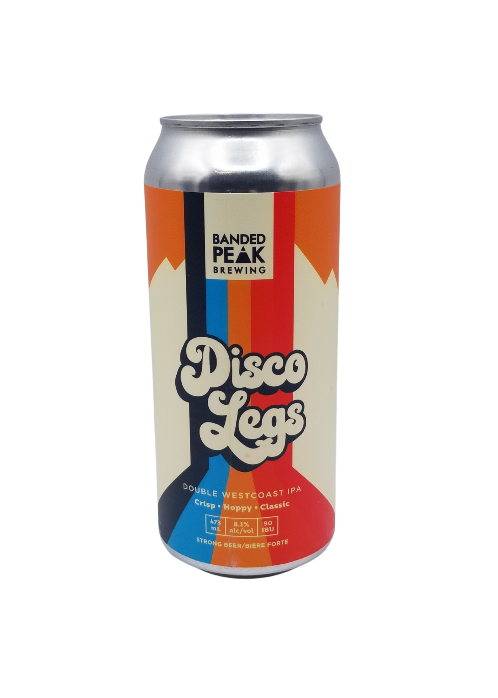 Banded Peak Brewing Banded Peak Disco Legs West Coast Double IPA 473ml