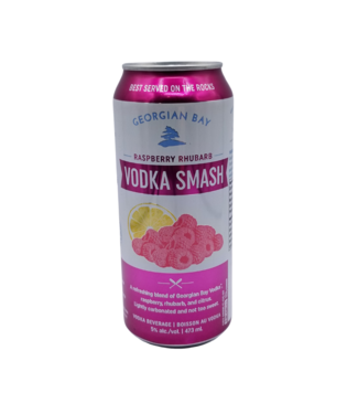 Georgian Bay Raspberry Rhubarb Vodka Smash 473ml