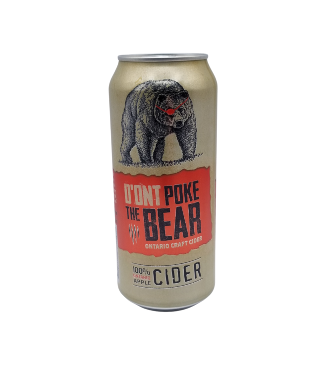 D'Ont Poke the Bear Craft Cider 473ml