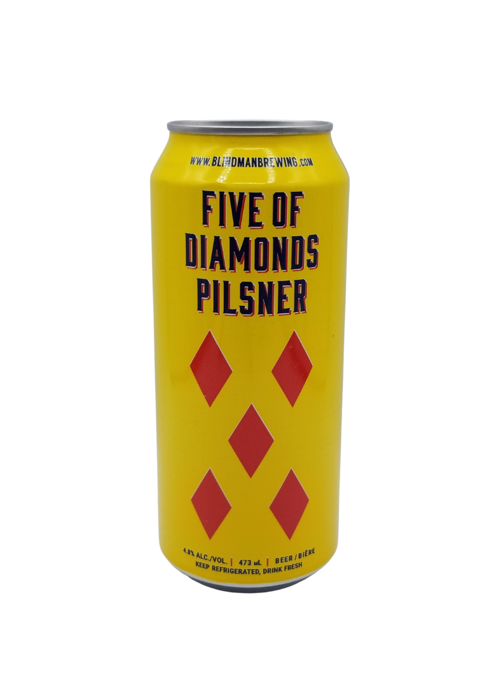 Blindman Brewing Blindman Brewing Five of Diamonds Pilsner 473ml