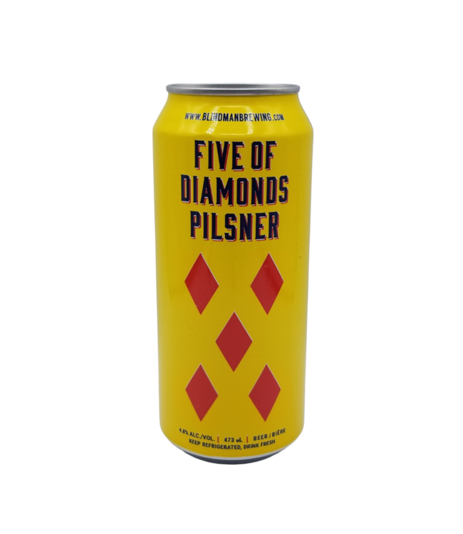 Blindman Brewing Five of Diamonds Pilsner 473ml