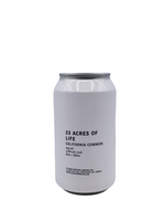 33 Acres Brewing 33 Acres Brewing co. 33 Acres of Life California Common 355ml