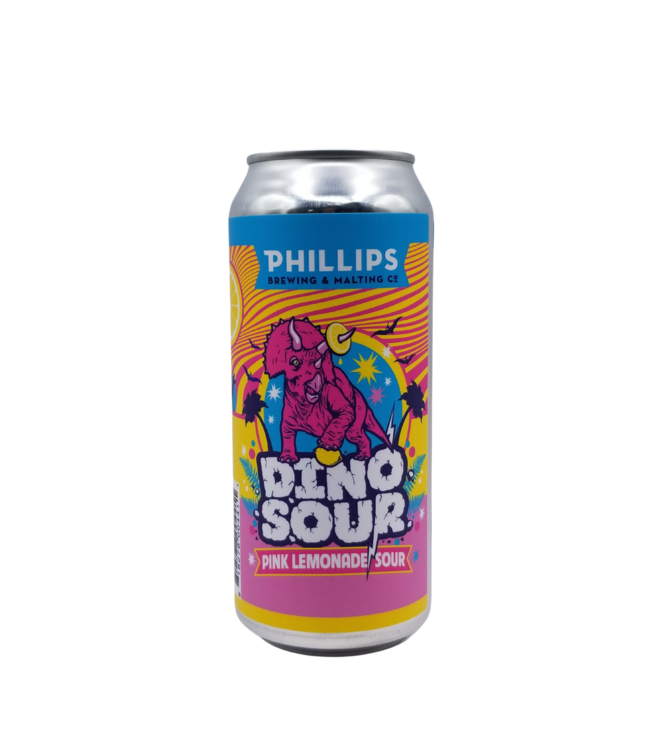 Phillips Brewing DinoSour Pink Lemonade Sour 473ml