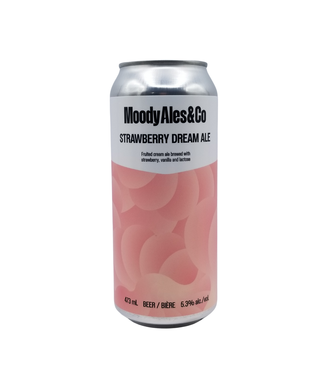 Moody Ales Moody Ales Strawberry Dream Ale 473ml