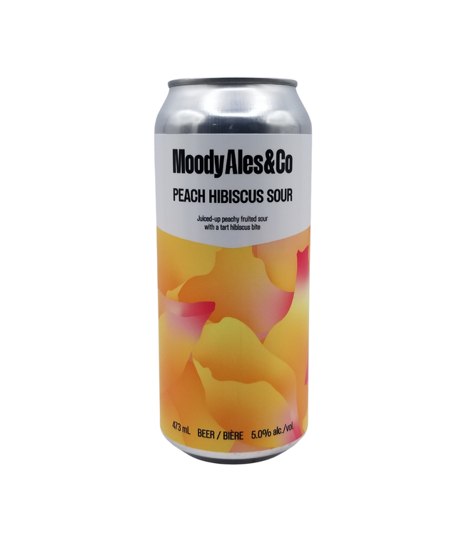 Moody Ales Peach Hibiscus Sour 473ml