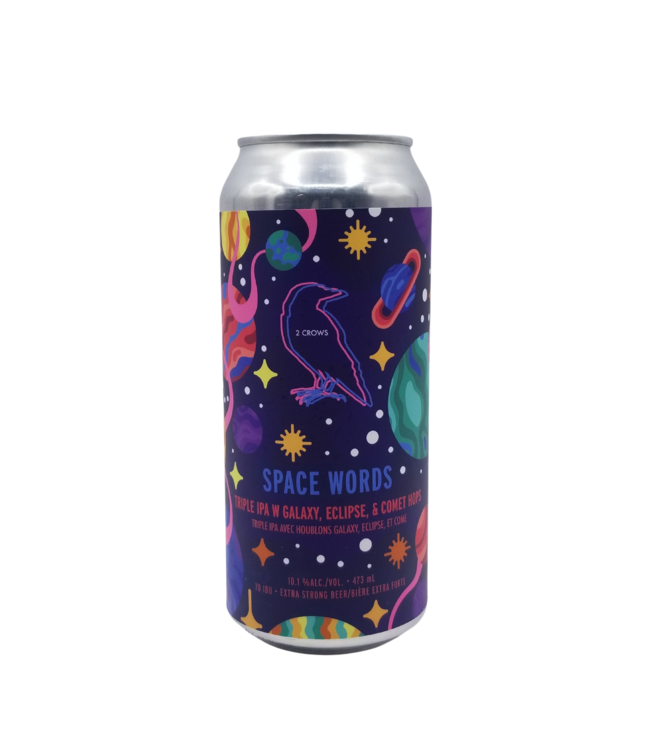 2Crows Brewing Space Words Triple IPA 473ml
