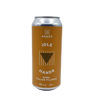 Annex Ale Project Annex Ale Project Idle Hands Italian Pilsner 473ml