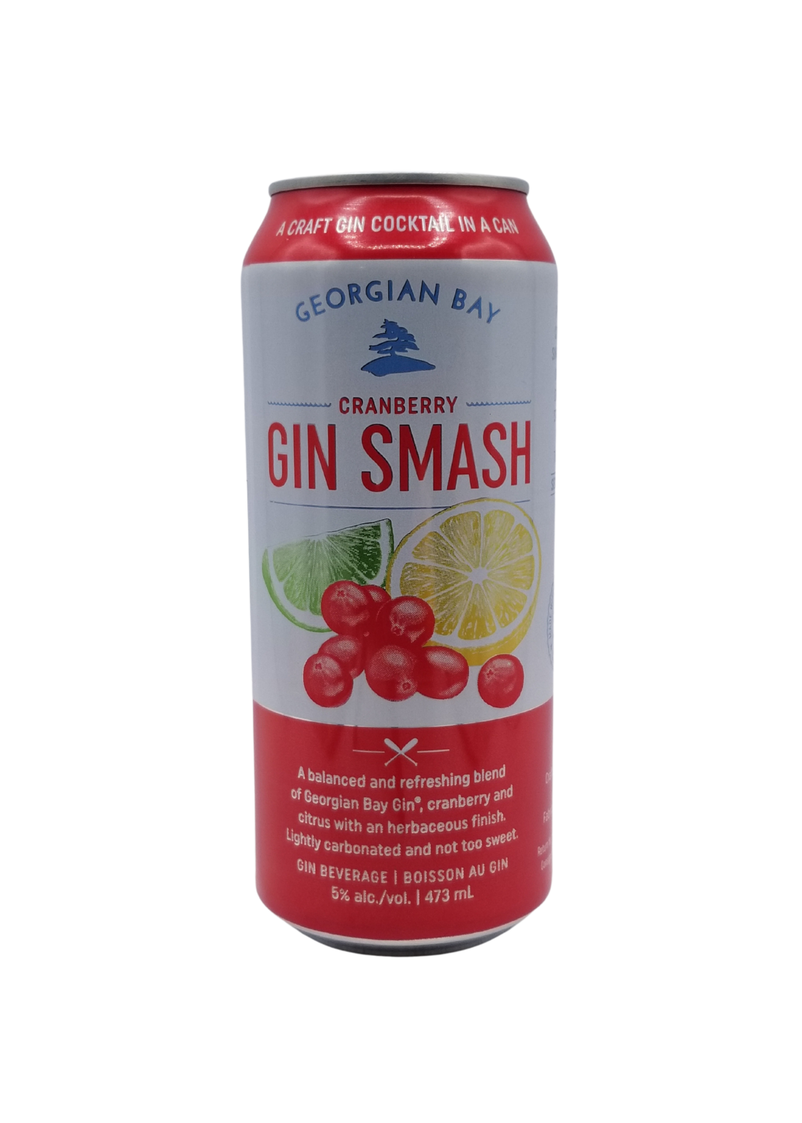 Georgian Bay Cranberry Gin Smash 473ml
