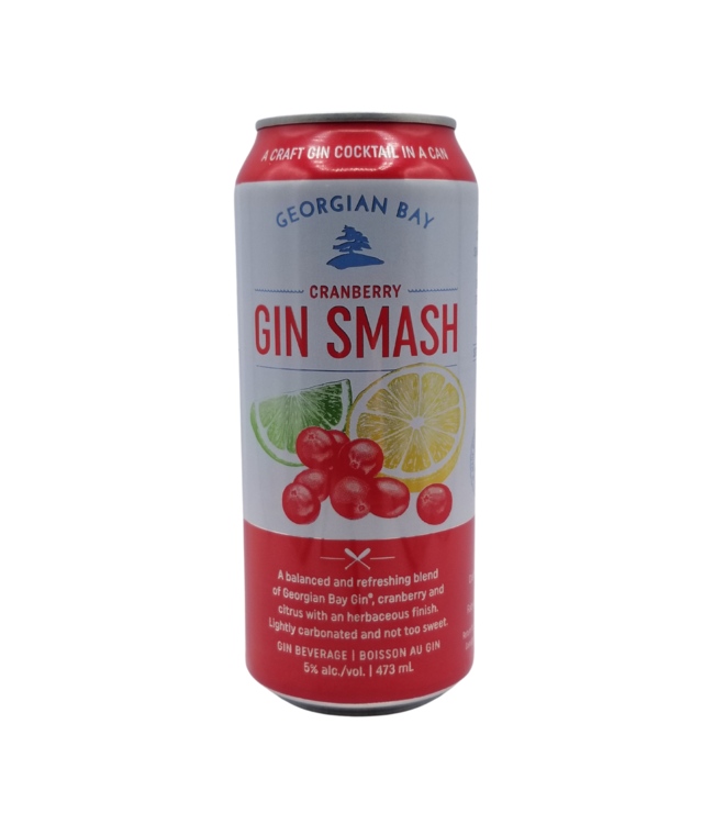 Georgian Bay Cranberry Gin Smash 473ml