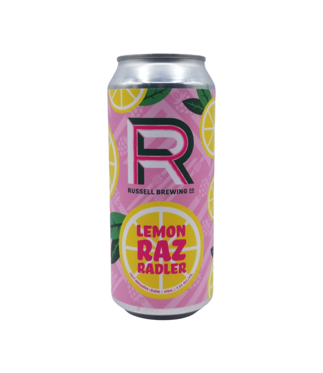 Russell Brewing Lemon Raz Radler 473ml