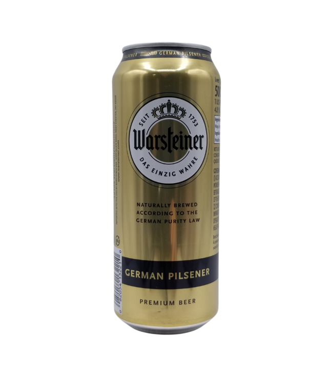 Warsteiner German Pilsner 500ml