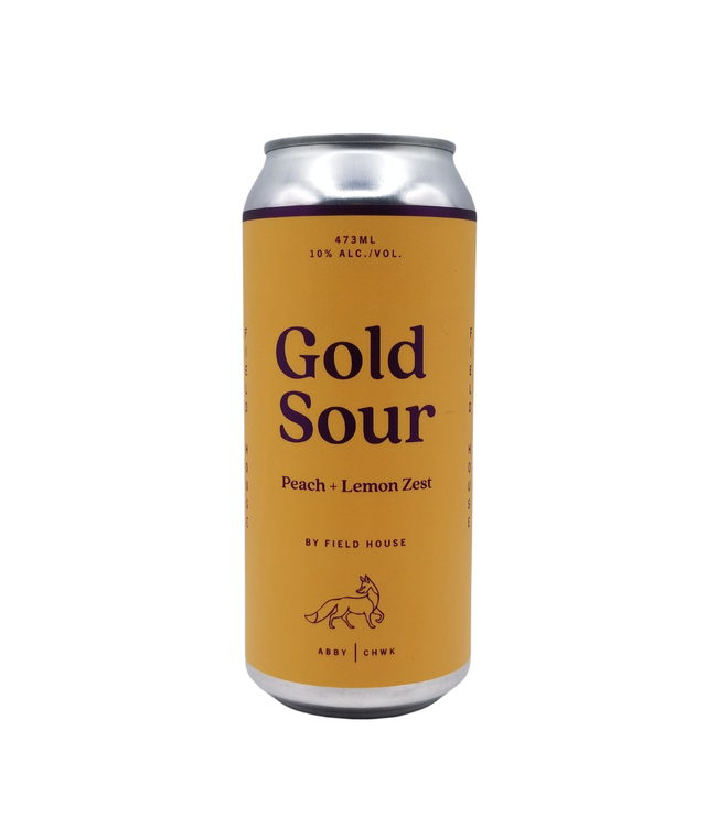 Field House Brewing Co. Peach & Lemon Zest Gold Imperial Sour 473ml