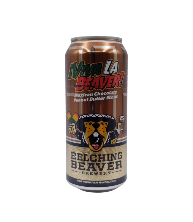 Belching Beaver Viva La Beaver Mexican Chocolate Peanut Butter Stout 473ml