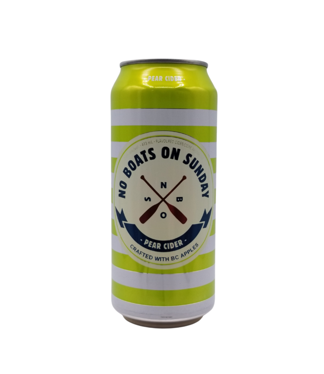No Boats on Sunday Pear Cider 473ml