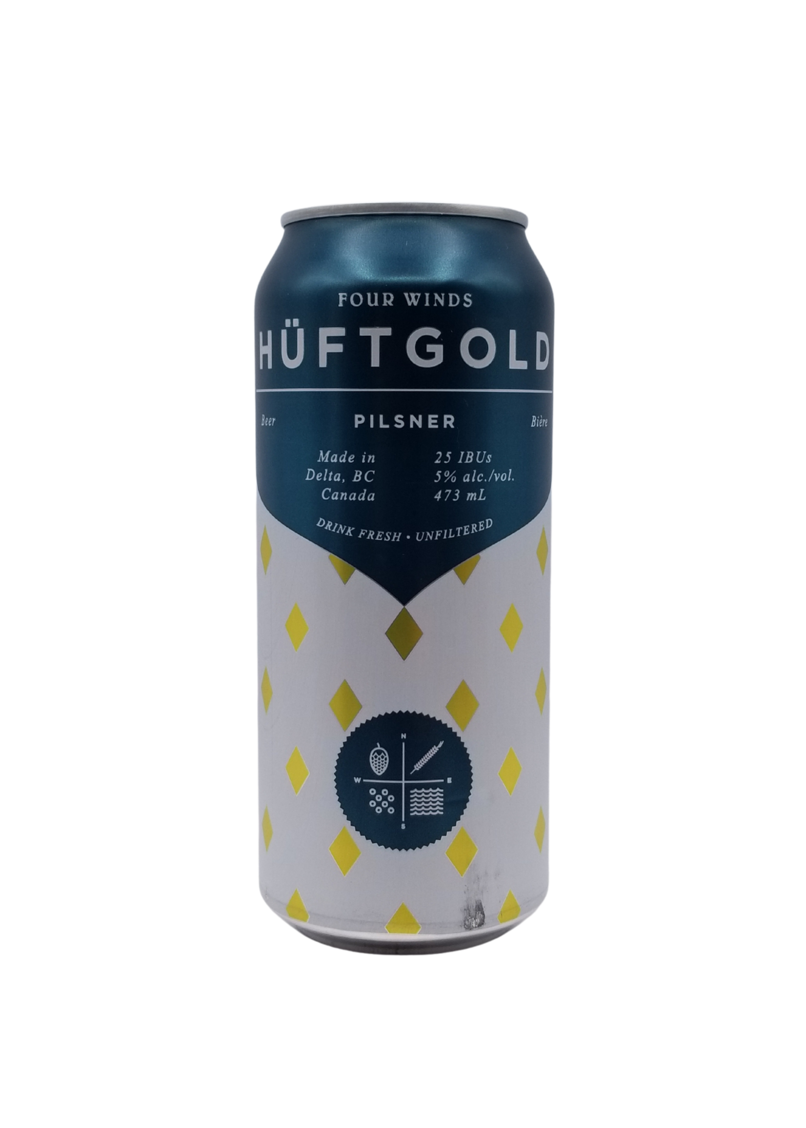 Four Winds Brewing Four Winds Brewing Huftgold German Pilsner 473ml
