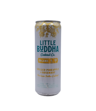 Little Buddha Grilled Pineapple & Rosemary Organic Vodka Cocktail 355ml