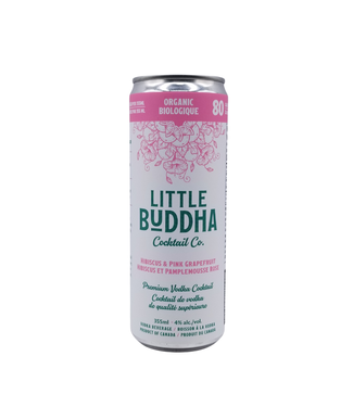 Little Buddha Hibiscus & Pink Grapefruit Organic Vodka Cocktail 355ml