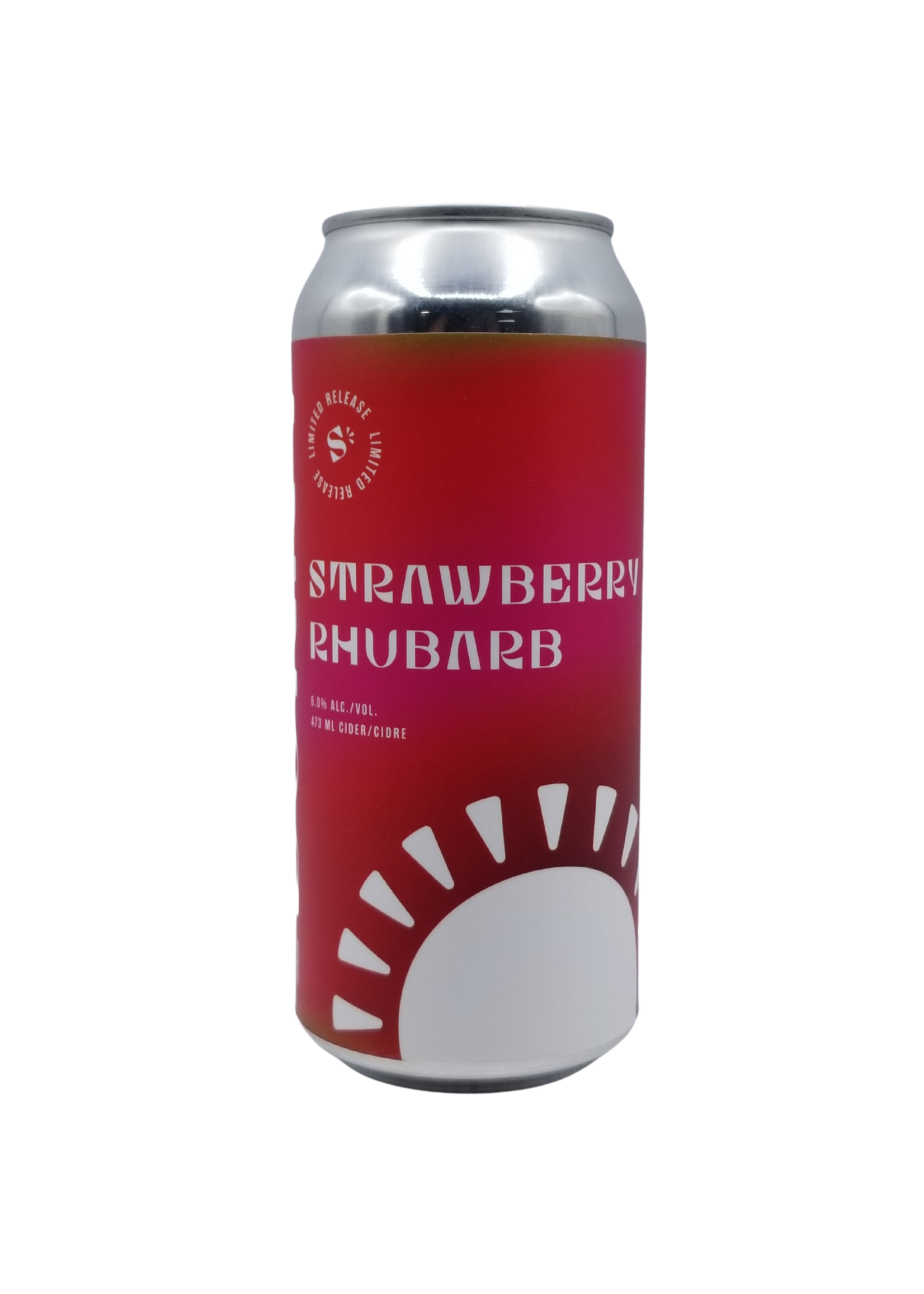 SunnyCider SunnyCider Strawberry Rhubarb Cider 473ml