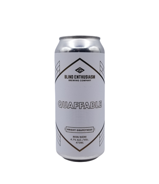 Blind Enthusiasm Blind Enthusiasm Brewing Co. Quaffable Lager 473ml