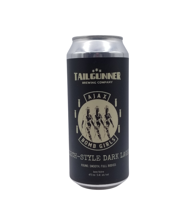 Tailgunner Brewing Co.  Ajax Bomb Girls-A Hero's Dark Lager 473ml