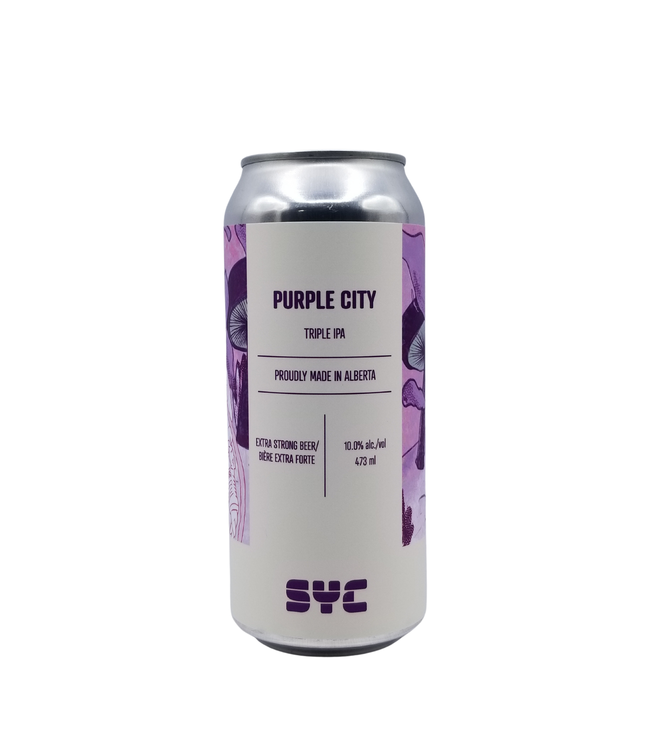 SYC Brewing Co. Purple City Triple IPA 473ml