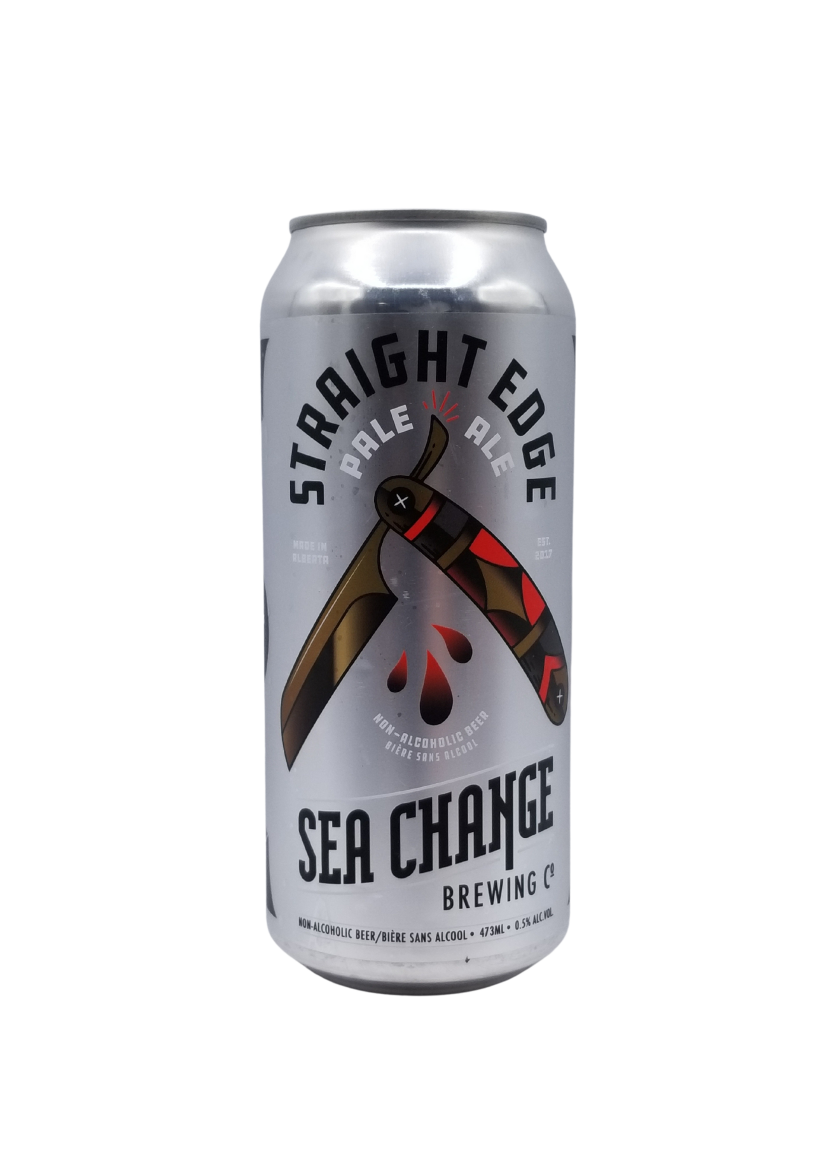 Sea Change Brewing Company Sea Change Brewing Co. Straight Edge Non Alc Pale Ale 473ml