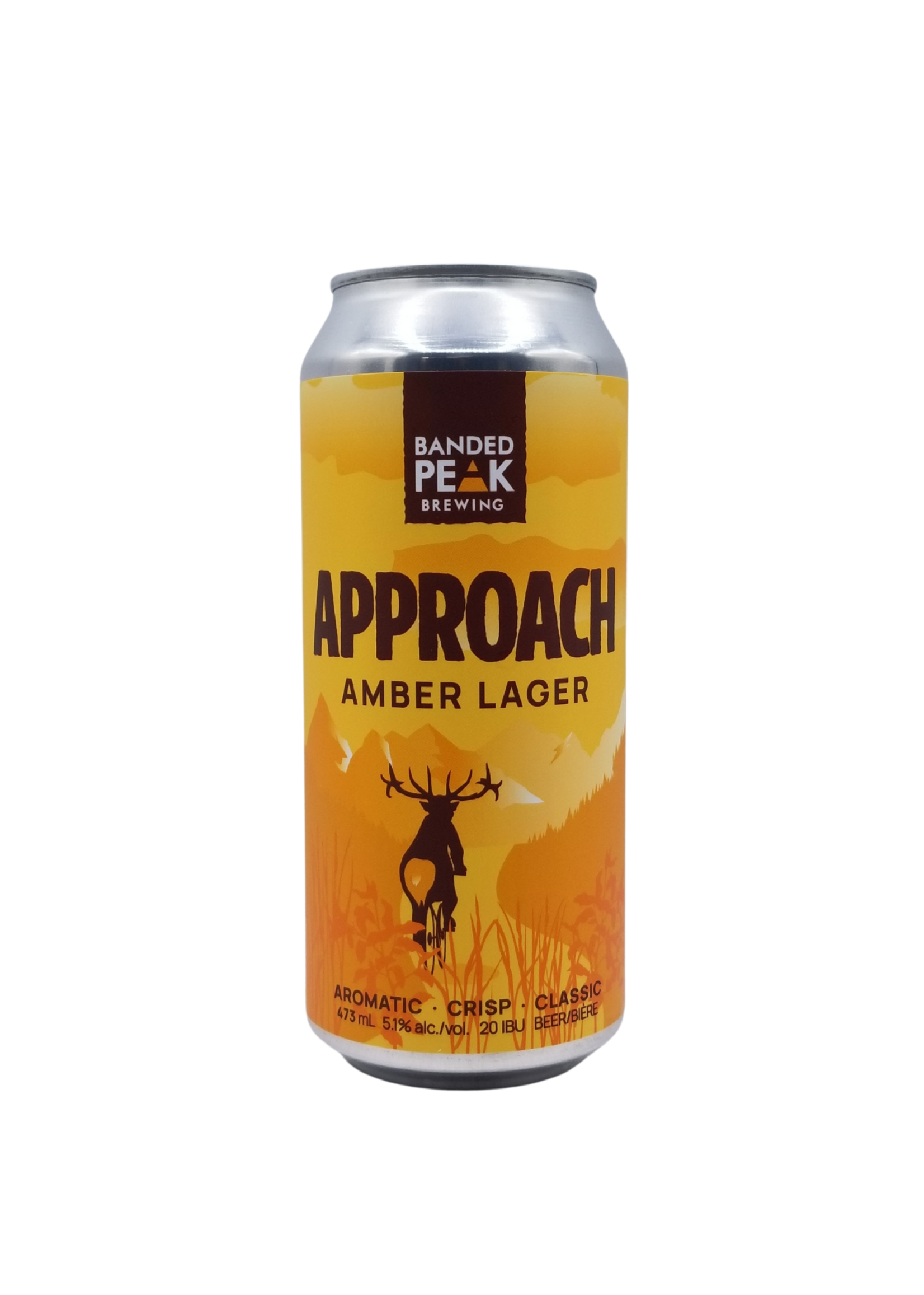 Banded Peak Brewing Banded Peak Brewing Approach Amber 473ml