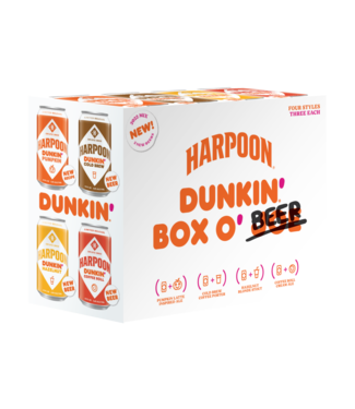 Harpoon Brewery Harpoon Brewing Dunkin' Dozen Mix Pack 12x355ml