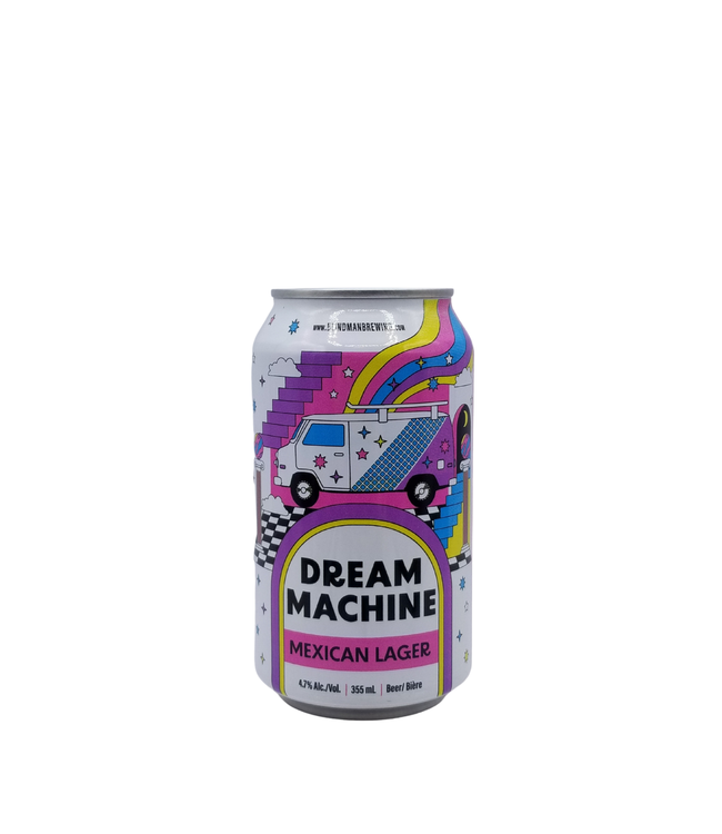 Blindman Brewing Dream Machine Krispy Mexican Lager 355ml