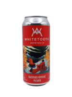 Whitetooth Brewing Co. Whitetooth Brewing Co. Backyard Bivouac Pilsner 473ml