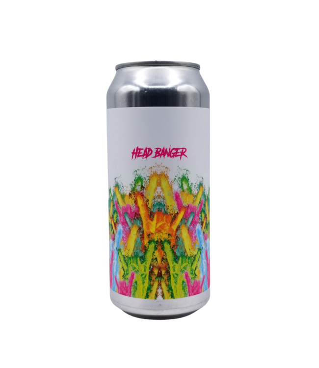 Strathcona Beer Co.  Head Banger Galaxy Mosaic Triple Hazy IPA 473ml