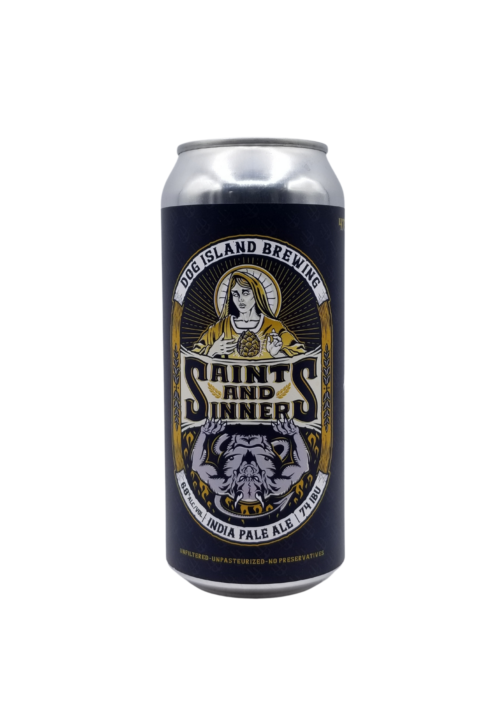 Dog Island Brewing Dog Island Brewing Saints & Sinners IPA 473ml
