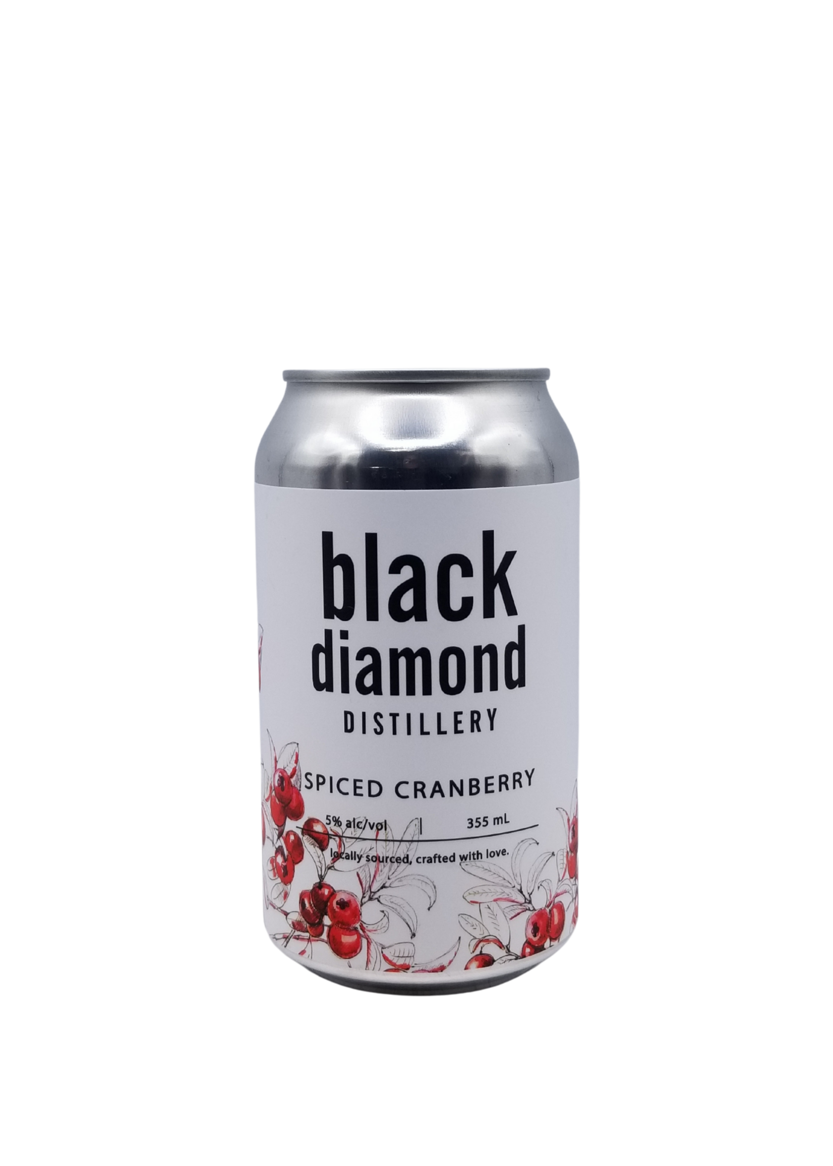 Black Diamond Distillery Black Diamond Distillery Spiced Cranberry Vodka Soda 355ml
