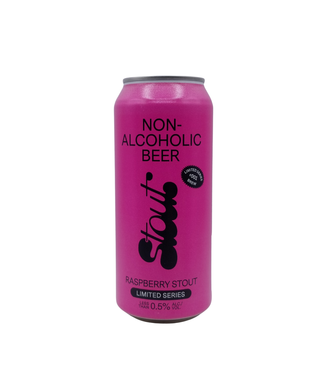 Biere Sans Alcool Non-Alcoholic Raspberry Stout 473ml