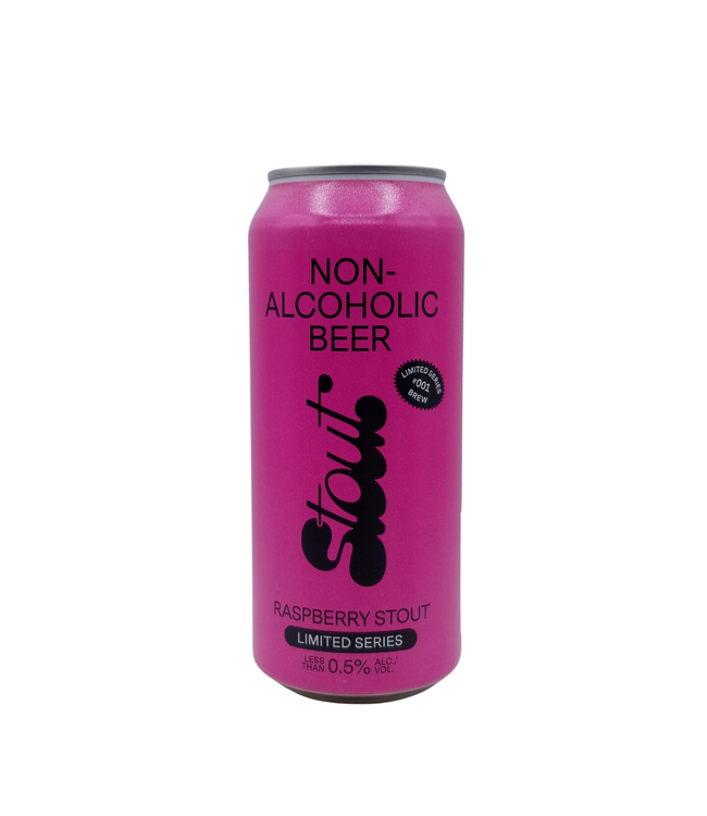 Biere Sans Alcool Non-Alcoholic Raspberry Stout 473ml