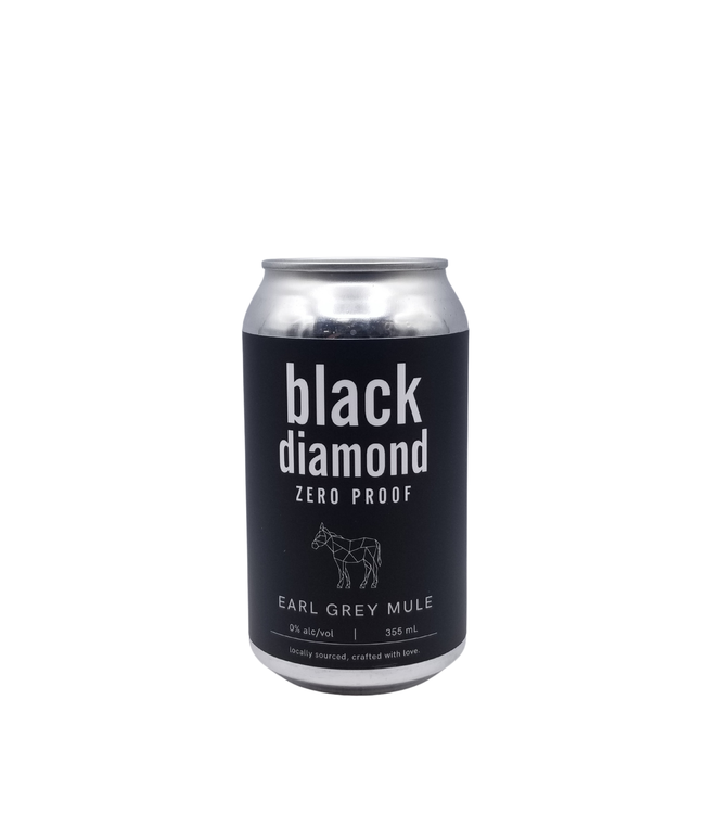 Black Diamond Distillery Non-Alc Earl Grey Mule 355ml