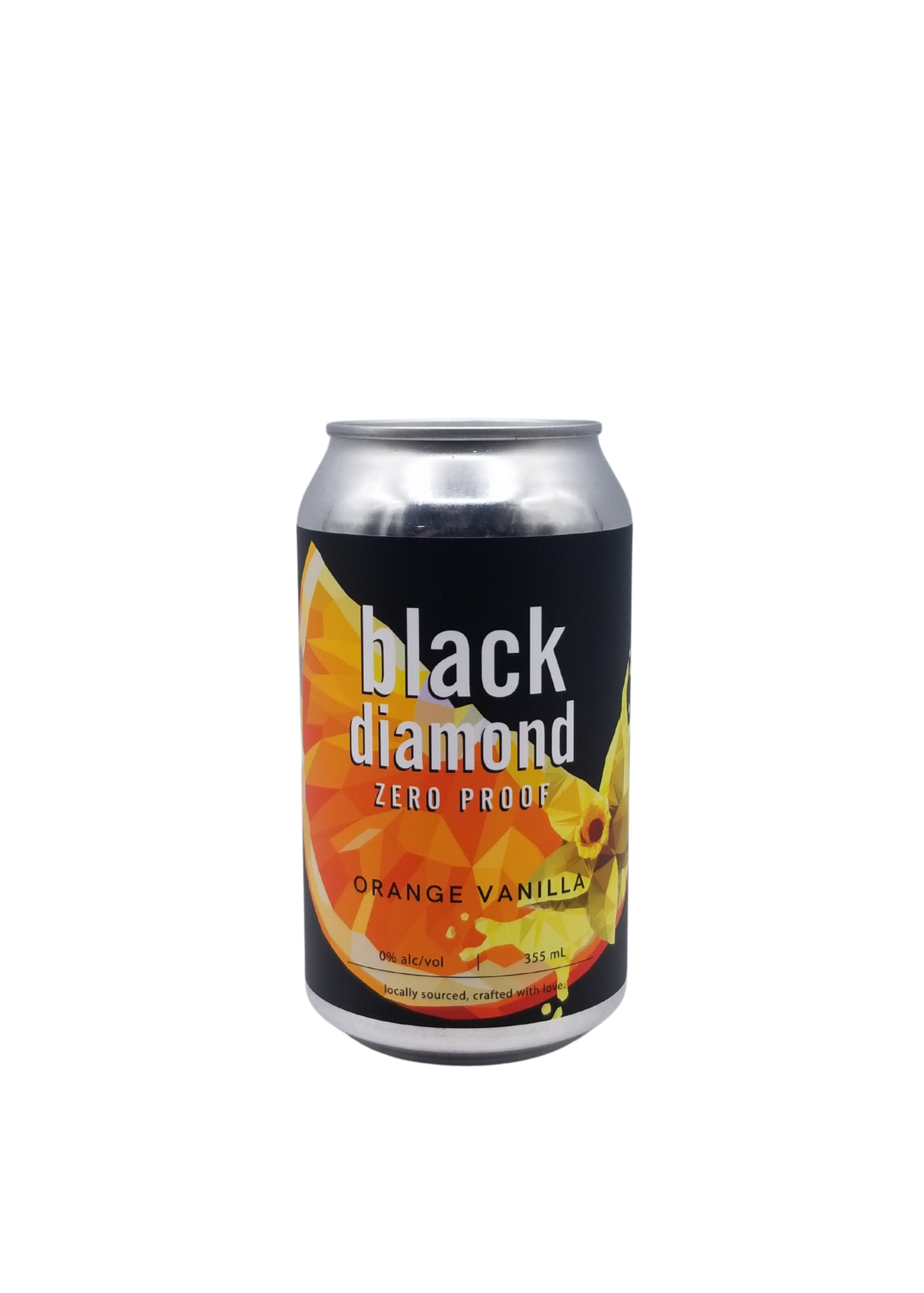 Black Diamond Distillery Black Diamond Distillery Non-Alc Orange Vanilla Vodka Soda 355ml