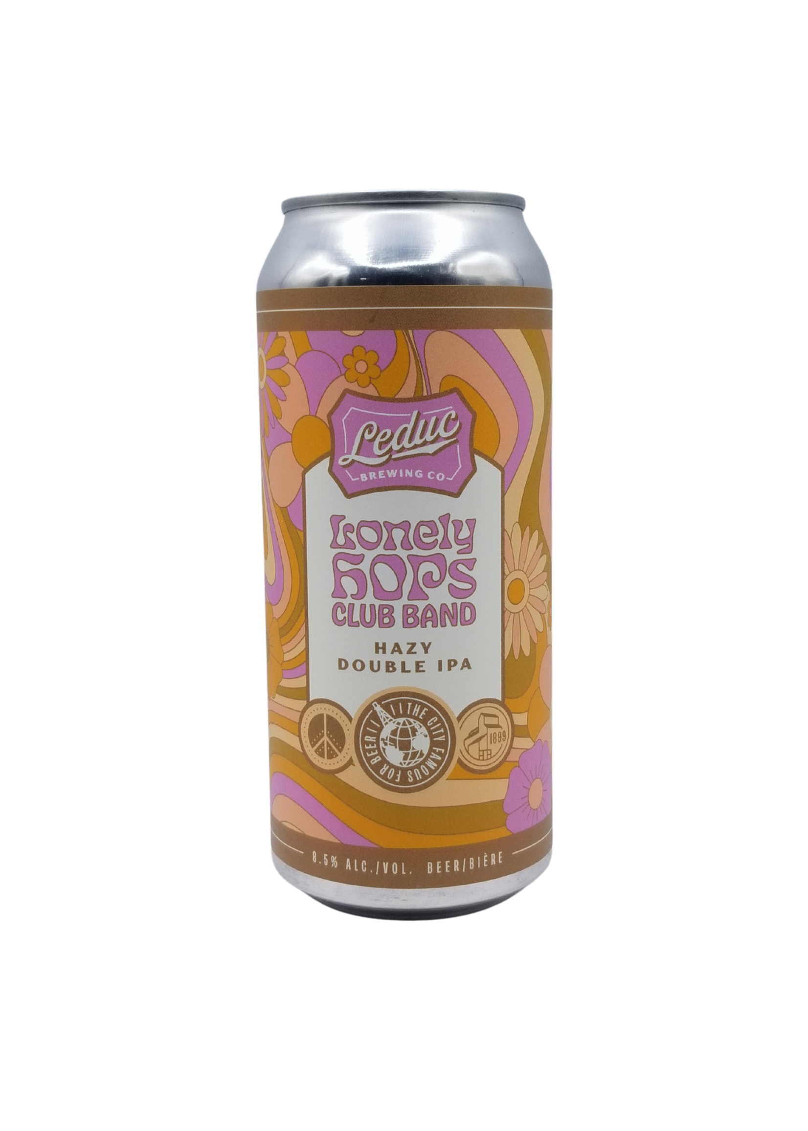 Leduc Brewing Leduc Brewing Lonely Hops Club Band Hazy Double IPA 473ml