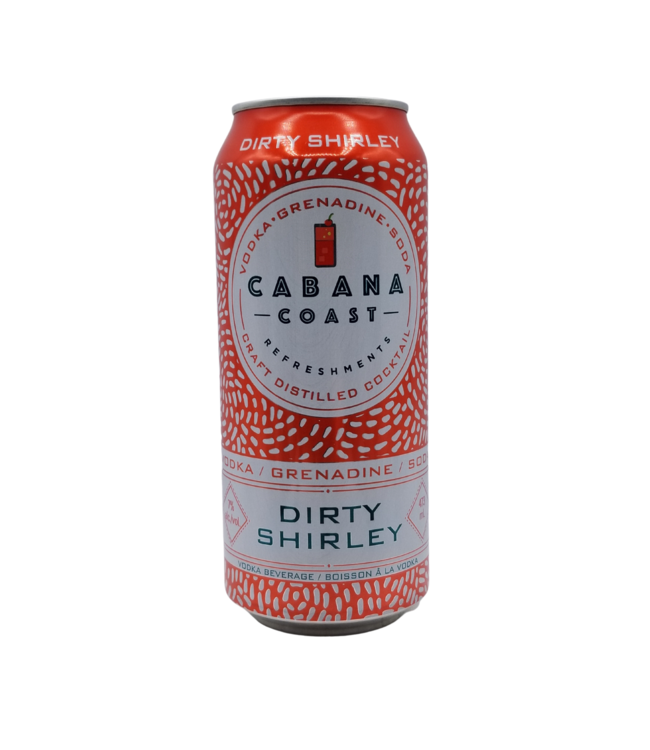 Cabana Coast Dirty Shirley Hard Cocktail 473ml