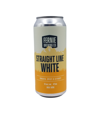 Fernie Brewing Fernie Brewing Straight Line White Ale 473ml